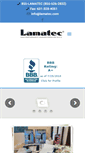 Mobile Screenshot of lamatec.com